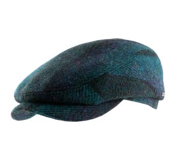 Casquette plate Stetson Berneray Harris Tweed