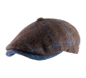 Casquette plate tweed Florentin