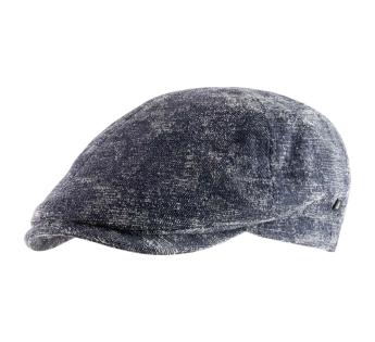 casquette plate velours Alberto