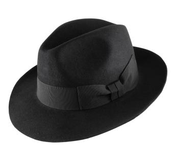 Coucoland Panama Chapeau Mafia gangster pour homme Fedora Trilby Bogart Chapeau pour homme années 1920 Gatsby