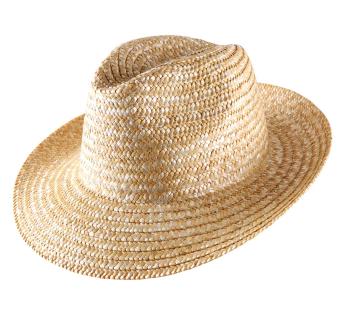 chapeau paille Nude Fedora Paille