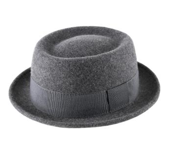 Chapeau Porkpie Noir Classic Porkpie