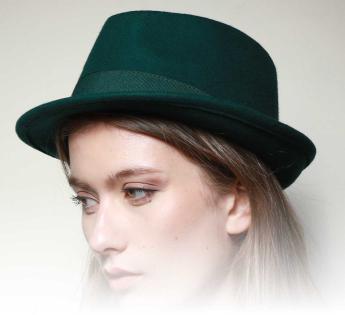 Chapeau trilby Classic Trilby Pliable