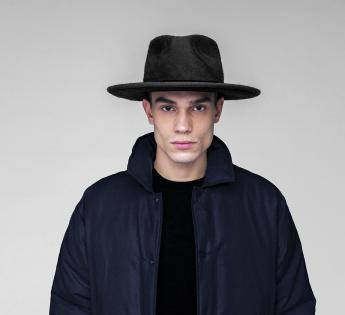 chapeau feutre fourrure Comlon