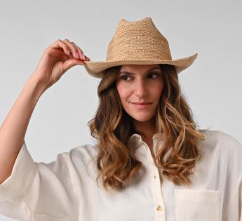 Chapeau cowboy raphia Cowboy Fino Rafia