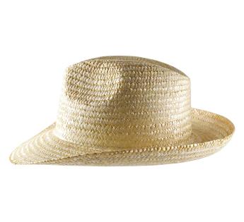 chapeau paille Nude Fedora Paille