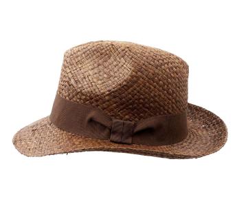 L Scala Homme Raphia naturel paille avec palmier Bordure Safari Chapeau SZ L Scala Homme Raphia naturel paille avec palmier Bordure Safari Chapeau SZ