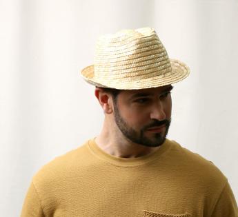 Trilby paille Nude Trilby Paille