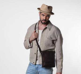 sacoche bandoulière cuir Silhouette