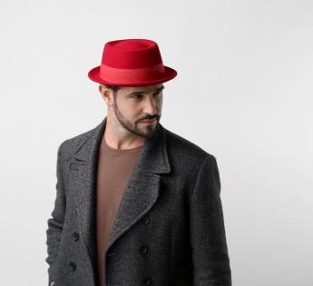 Chapeau Porkpie Noir Classic Porkpie