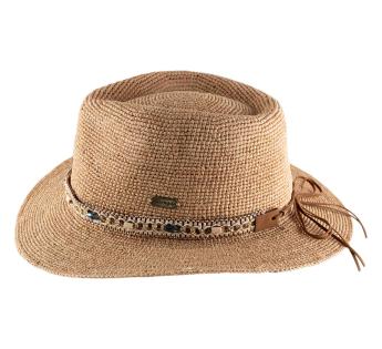 Chapeau bohême chic Gaby Raphia