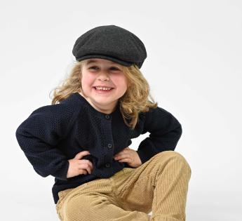 Casquette plate enfant hiver Capette Feutre