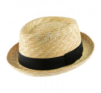 Chapeau porkpie paille fine Fino Porkpie Straw