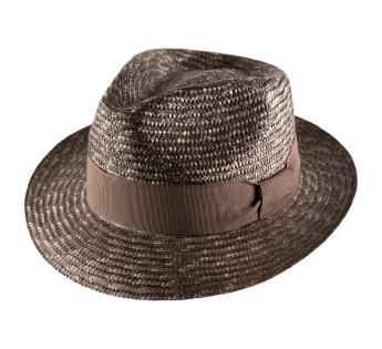 fedora paille fine Fino Fedora Paille