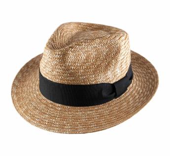 fedora paille fine Fino Fedora Paille