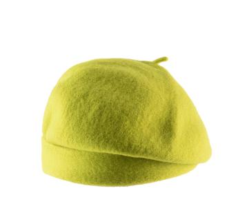 bonnet long Woollen Roll Upp Beret