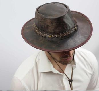 chapeau cuir australien Cairns