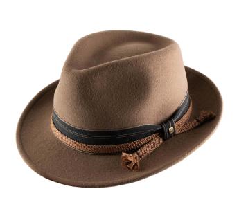 Chapeau trilby feutre Noé