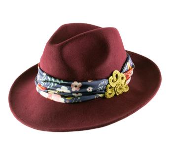 Chapeau fedora femme Amélia