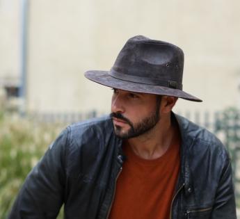 Chapeau rando cuir Auckland Cuir Cafe