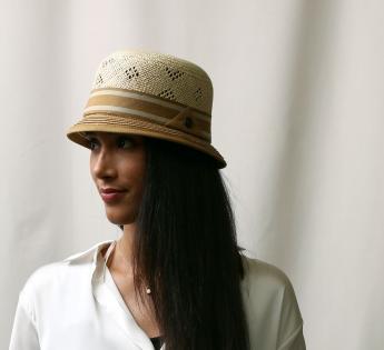 Chapeau cloche en paille Leon Straw