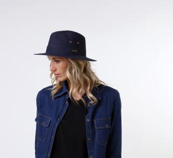Chapeau randonnée Auckland Cotton Delave