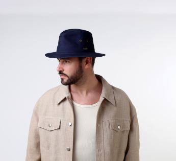 Chapeau randonnée Auckland Cotton Delave