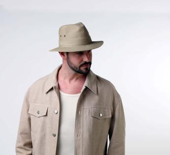 Chapeau randonnée Auckland Cotton Delave