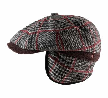 Casquette plate tartan écossaise Kioto-22