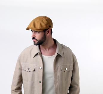 Casquette beret lin Taranto Alpa