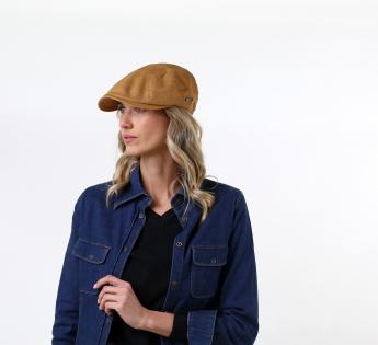 Casquette beret lin Taranto Alpa