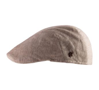 casquette bec de canard lin Oberon