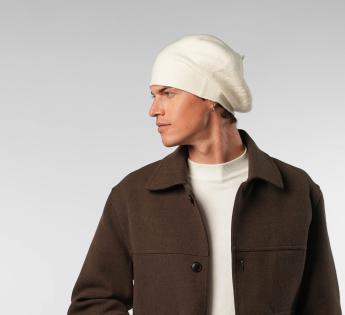 bonnet long Woollen Roll Upp Beret