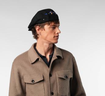 Casquette plate laine Andy