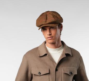 Casquette tweed anglais Sinisa C/c87