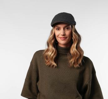 Casquette plate laine Santino