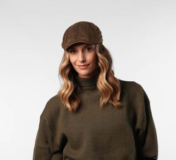 Casquette imitation cuir Prato Vin