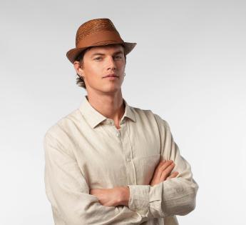 Trilby paille fine Fino Trilby Paille