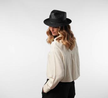 fedora paille fine Fino Fedora Paille