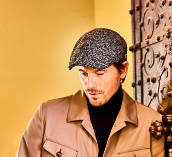 Casquette Harris Tweed Texas Harris Tweed