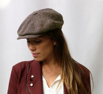 casquette beret Stetson Shetland Herringbone