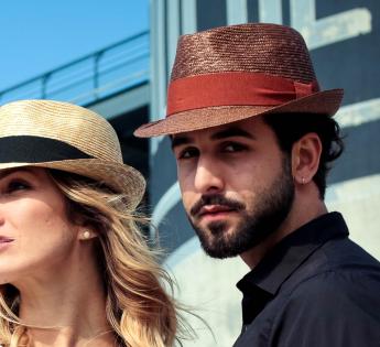 Trilby paille fine Fino Trilby Paille