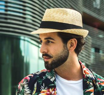 Trilby paille fine Fino Trilby Paille
